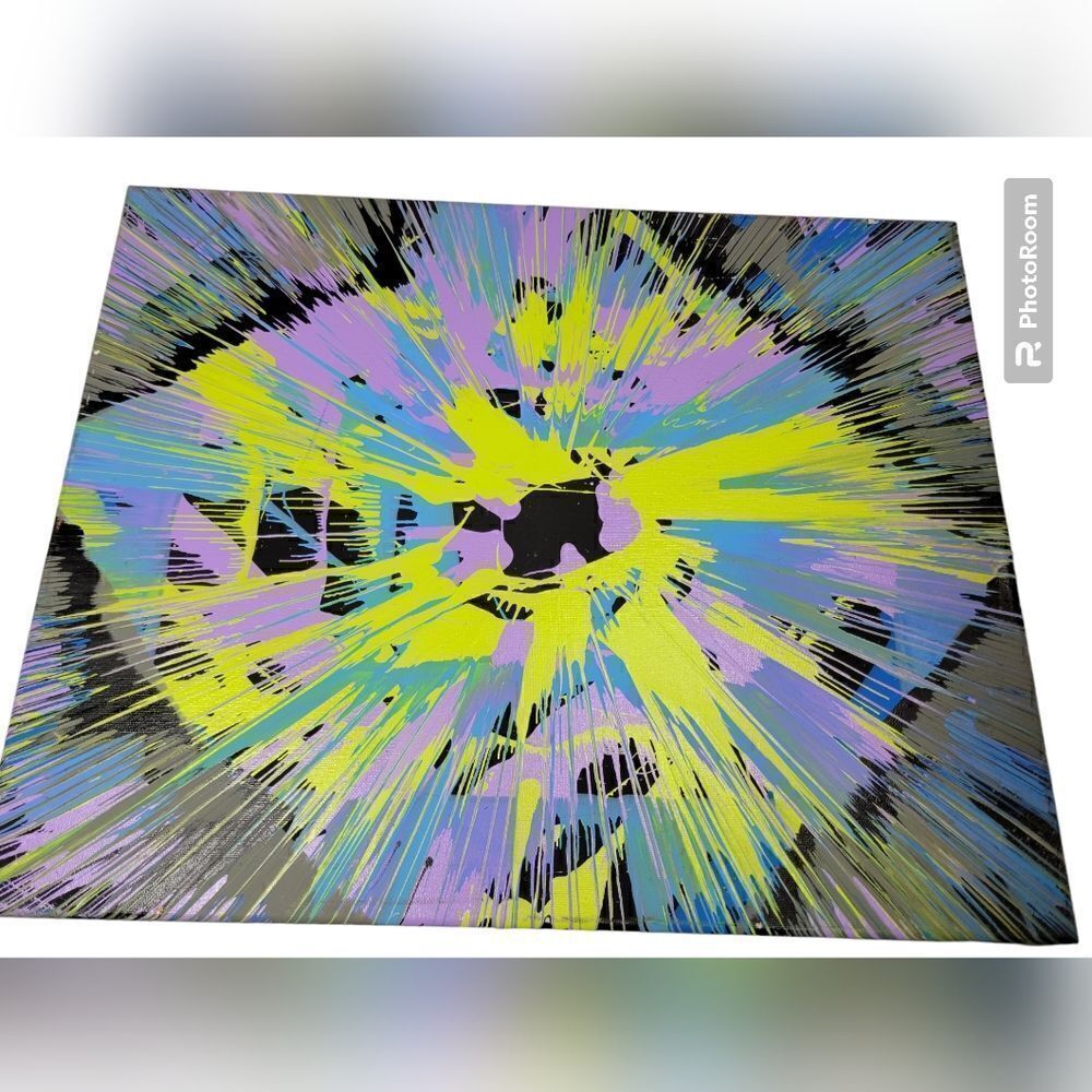 16"x20 original spin art